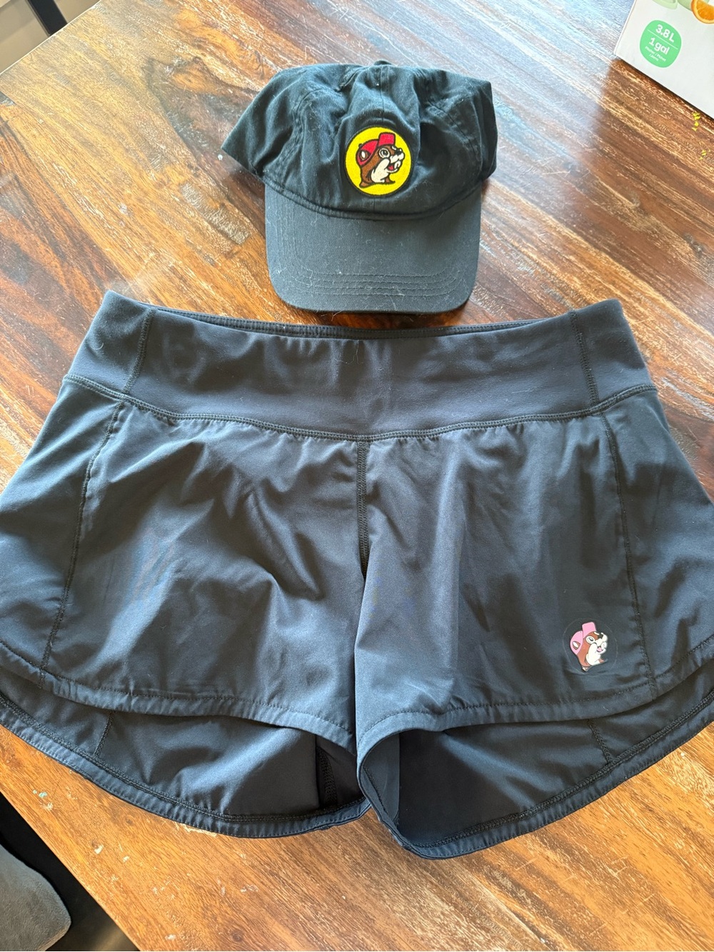 Buc-ee's Black Women's Athletic Shorts - Comfortable Performance